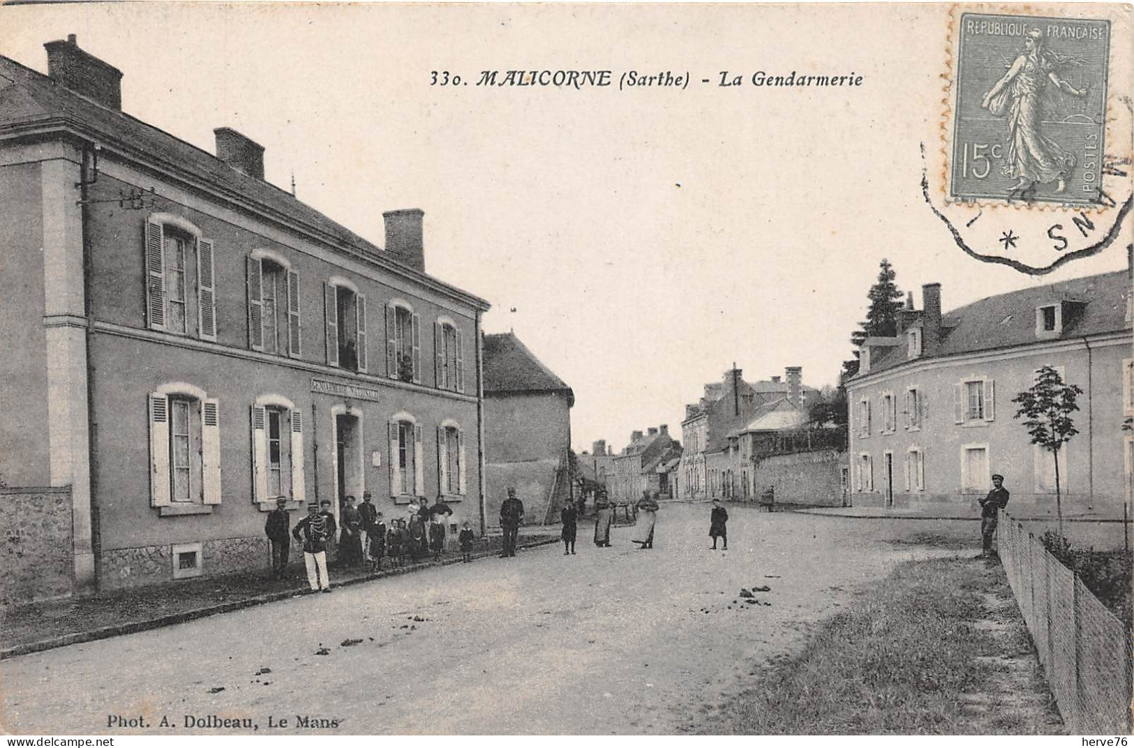 MALICORNE - La Gendarmerie - Malícorne Sur Sarthe