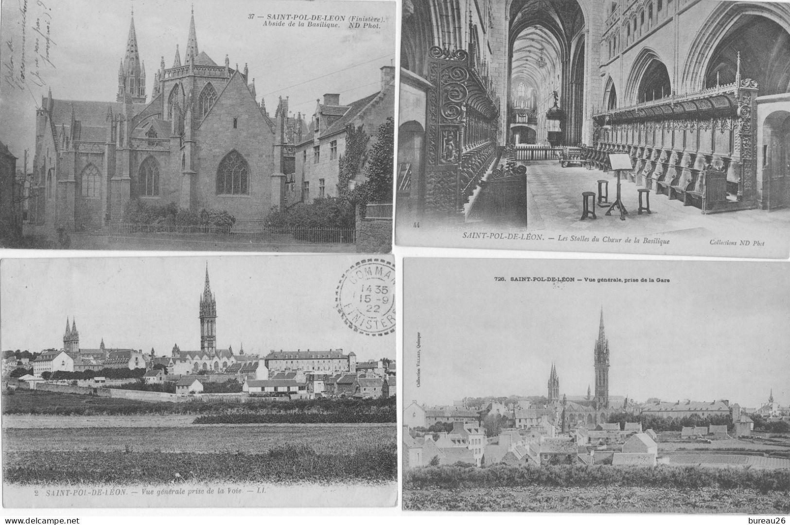 SAINT  POL  DE  LEON  LOT De 18 Cartes - Saint-Pol-de-Léon