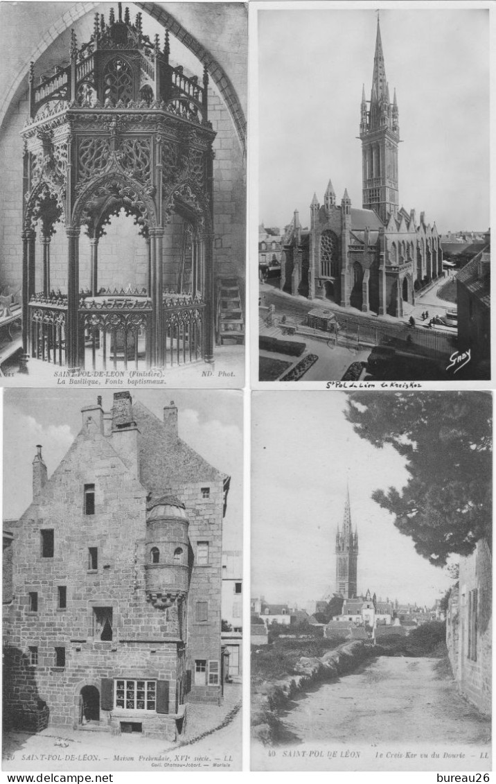 SAINT  POL  DE  LEON  LOT De 18 Cartes - Saint-Pol-de-Léon