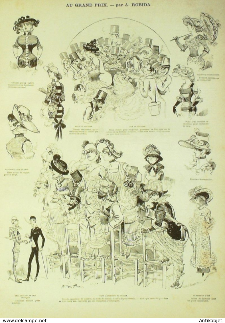 La Caricature 1881 N°  77 Le Public Au Salon Trock Gd Prix Robida Loys - Magazines - Before 1900