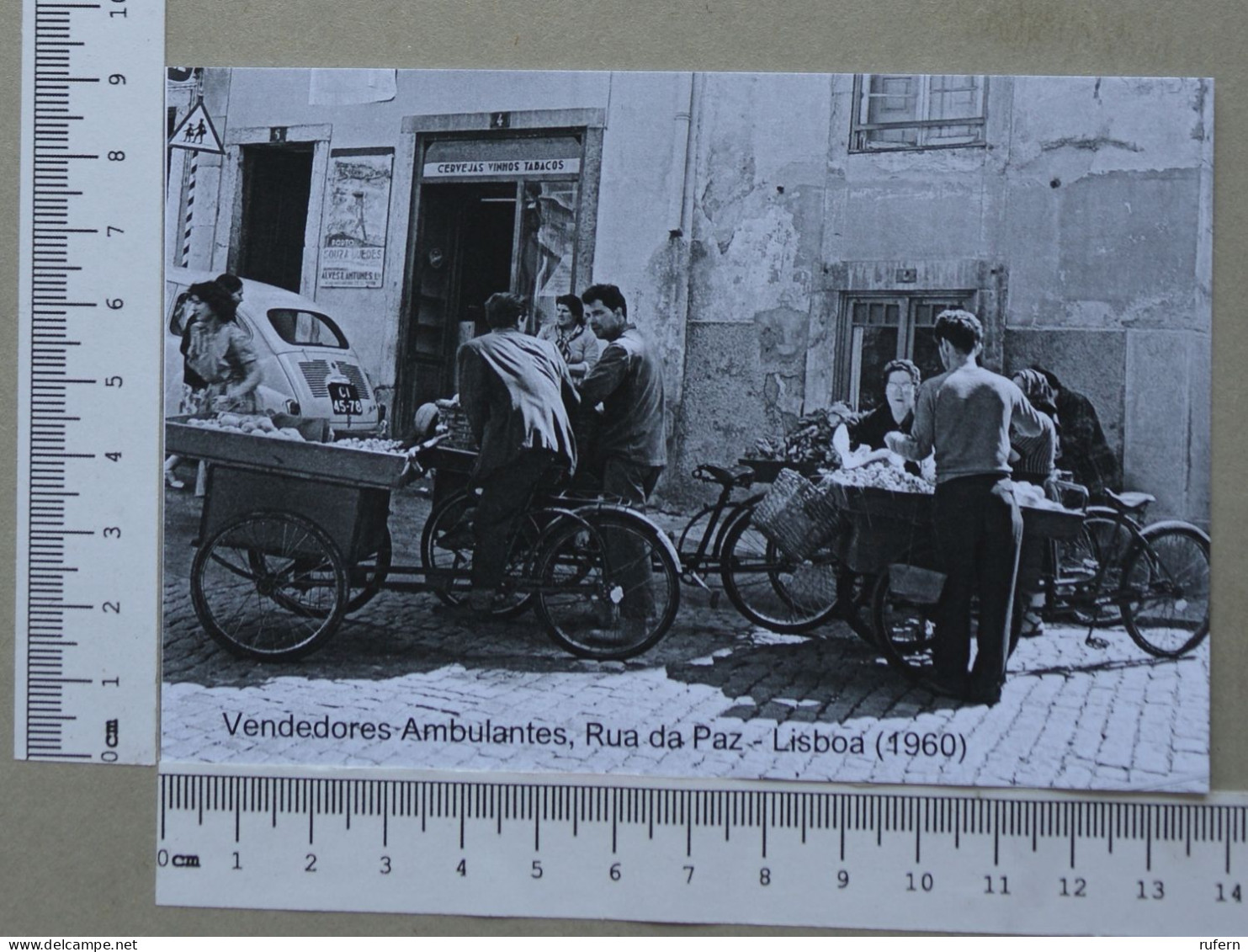 PORTUGAL  - VENDEDORES AMBULANTES - LISBOA - 2 SCANS  - (Nº58957) - Lisboa