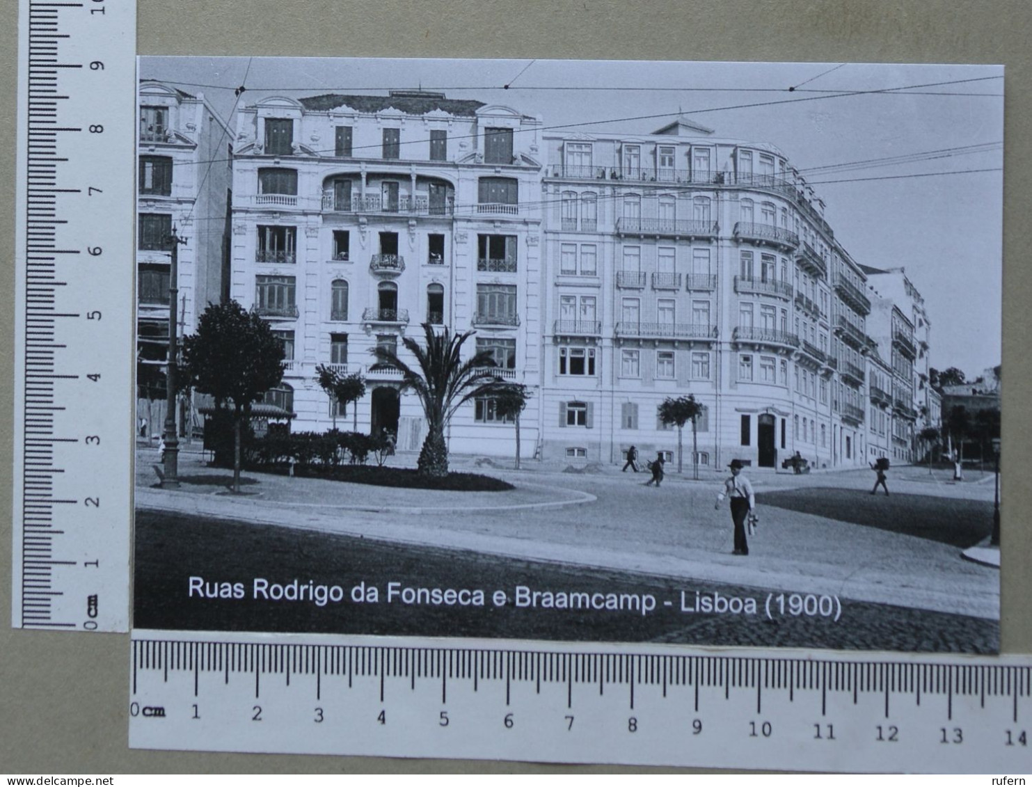 PORTUGAL  - RUAS RODRIGO DA FONSECA E BRAAMCAMP - LISBOA - 2 SCANS  - (Nº58958) - Lisboa