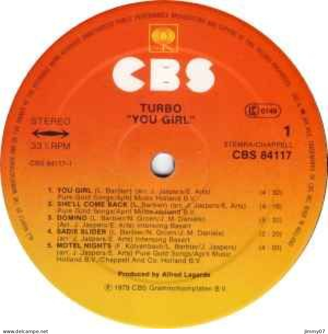 Turbo   - You Girl (LP) - Rock