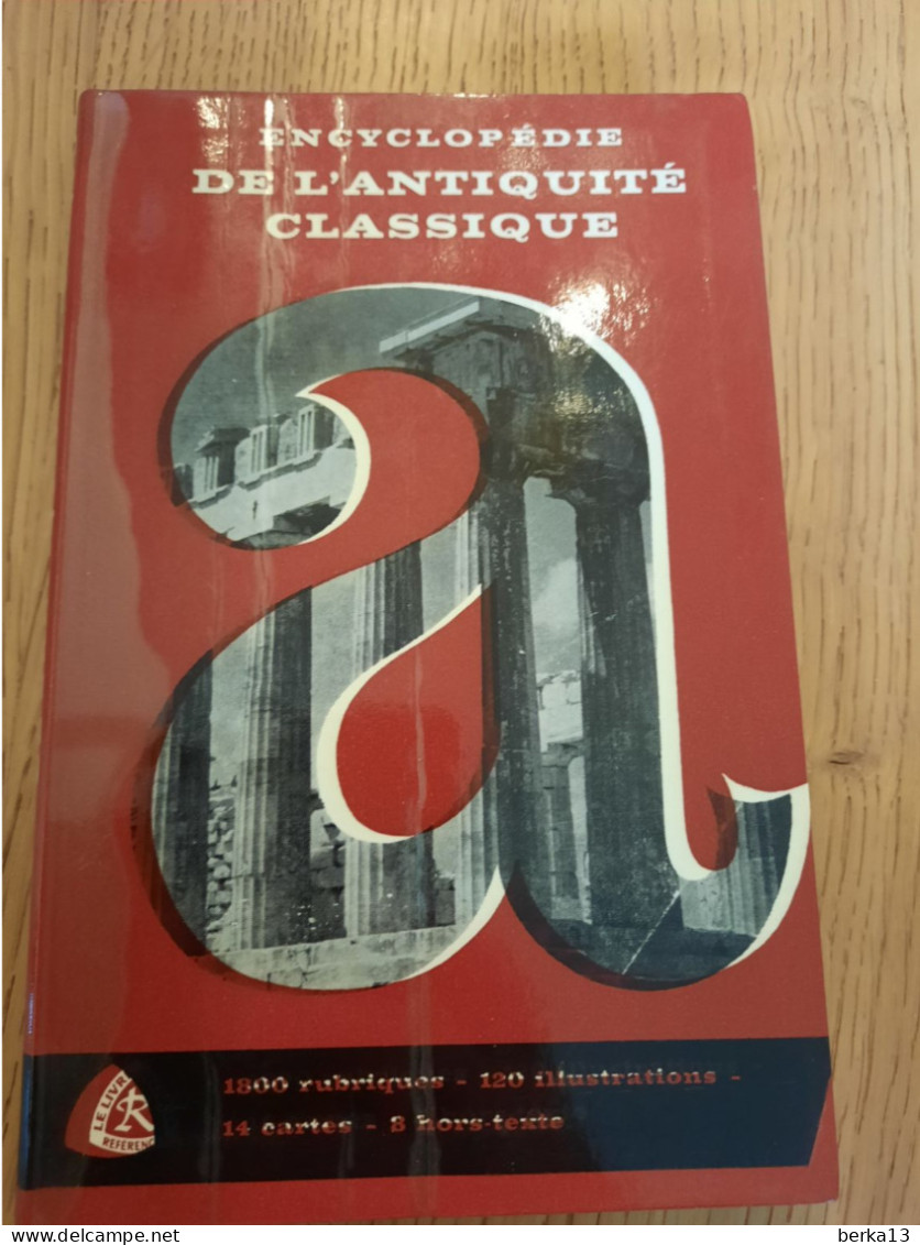 Encyclopédie De L'Antiquité Classique CROON 1962 - Encyclopedieën