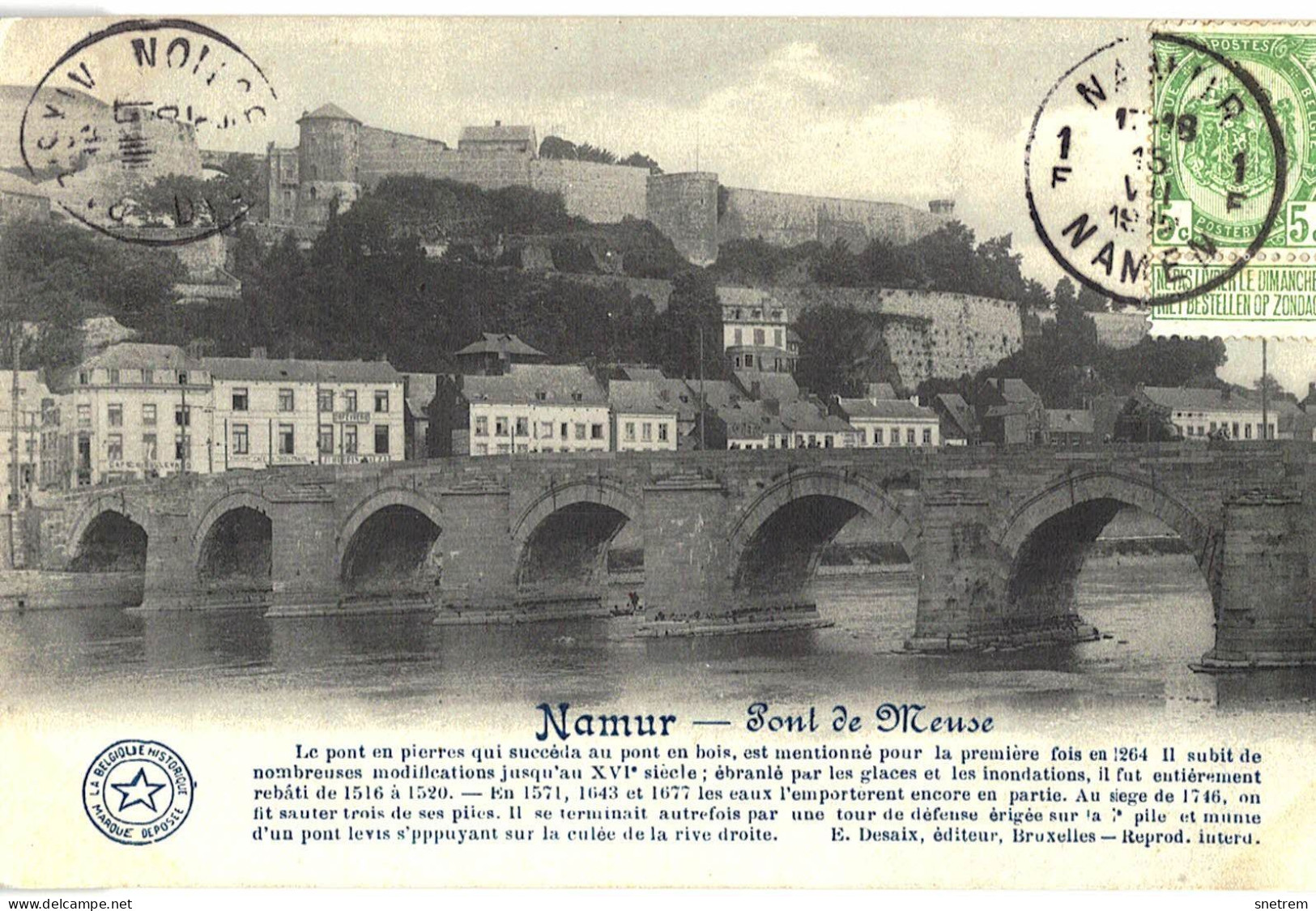 Namur - Pont De Meuse - Namur