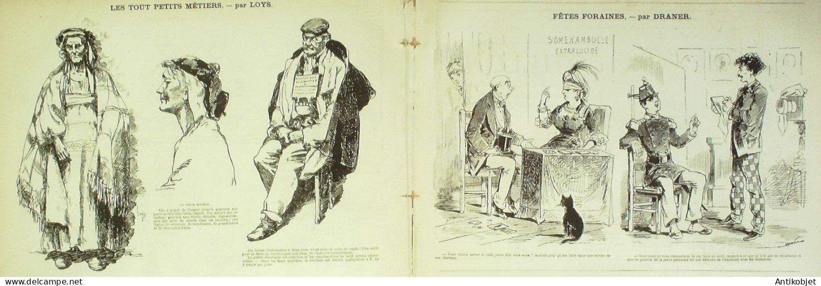 La Caricature 1881 N°  79 Chat Réglementaire Draner Fêtes De Charité Bach Loys - Magazines - Before 1900