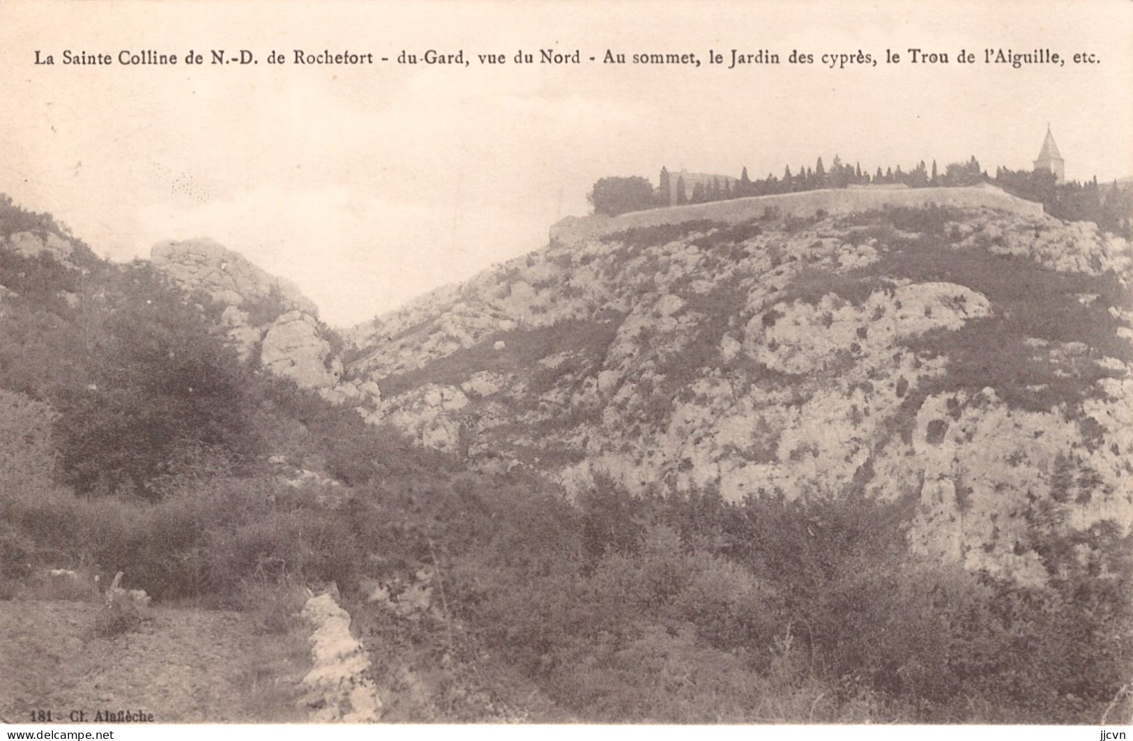 - 30 - Gard - Rochefort Du Gard - Lot De 3 Cartes Postales  (Voir Scan) - Alès