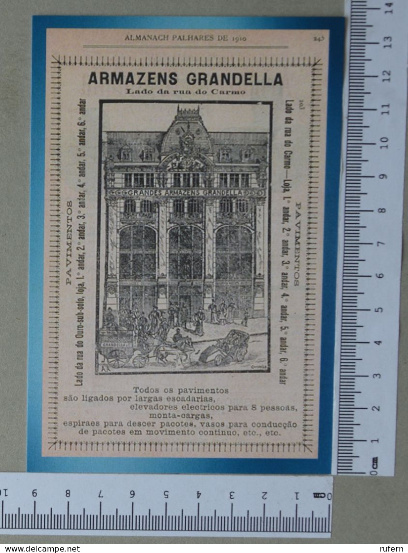 PORTUGAL  - ARMAZENS GRANDELLA - LISBOA - 2 SCANS  - (Nº58967) - Lisboa