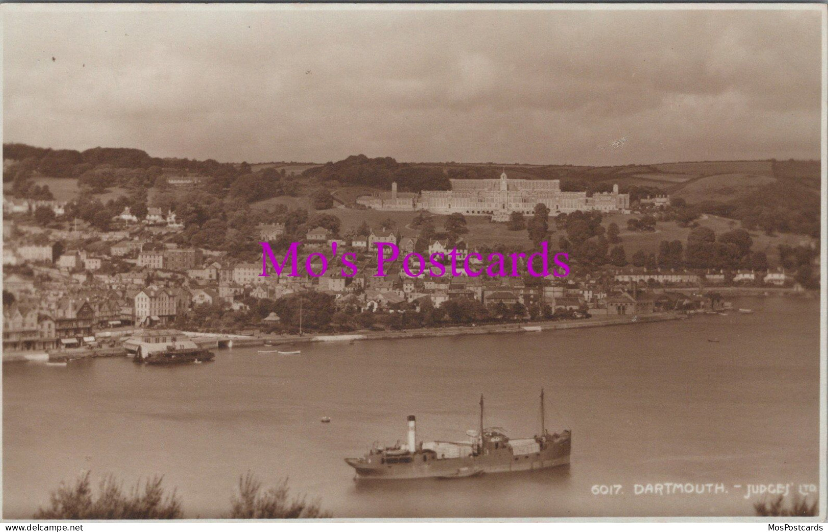 Devon Postcard - View Of Dartmouth  DZ184 - Autres & Non Classés