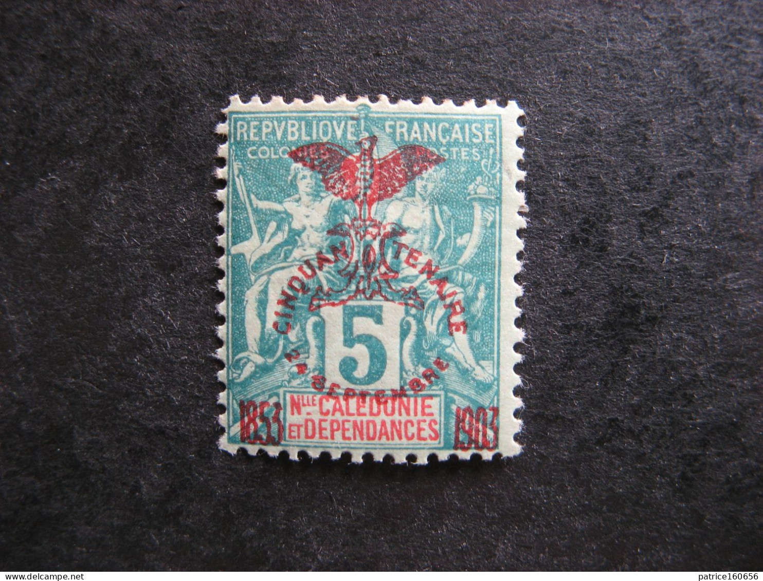 A). Nouvelle-Calédonie: TB N° 70, Neuf X . - Unused Stamps