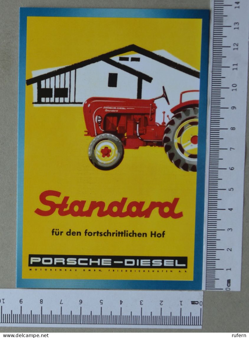 POSTCARD  - PORSCHE - AGRICULTURA - 2 SCANS  - (Nº58971) - Tractors