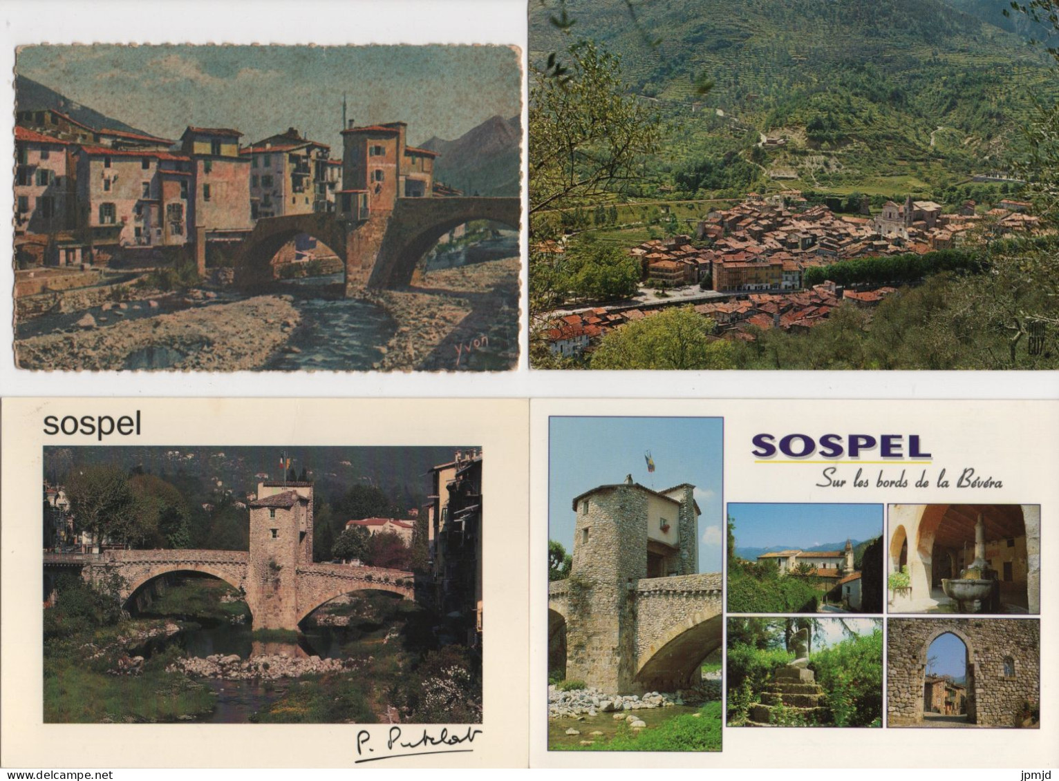 06 - SOSPEL -  Lot De 15 Cartes Postales En Tbe  - (R011) - Sospel