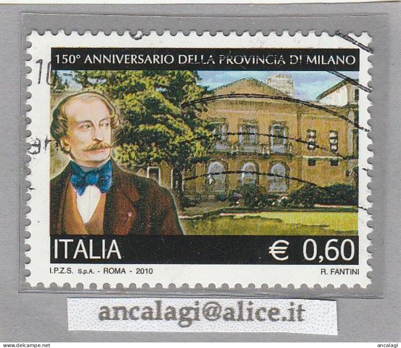 USATI ITALIA 2010 - Ref.1152 "LE ISTITUZIONI DI MILANO" 1 Val. - - 2001-10: Used