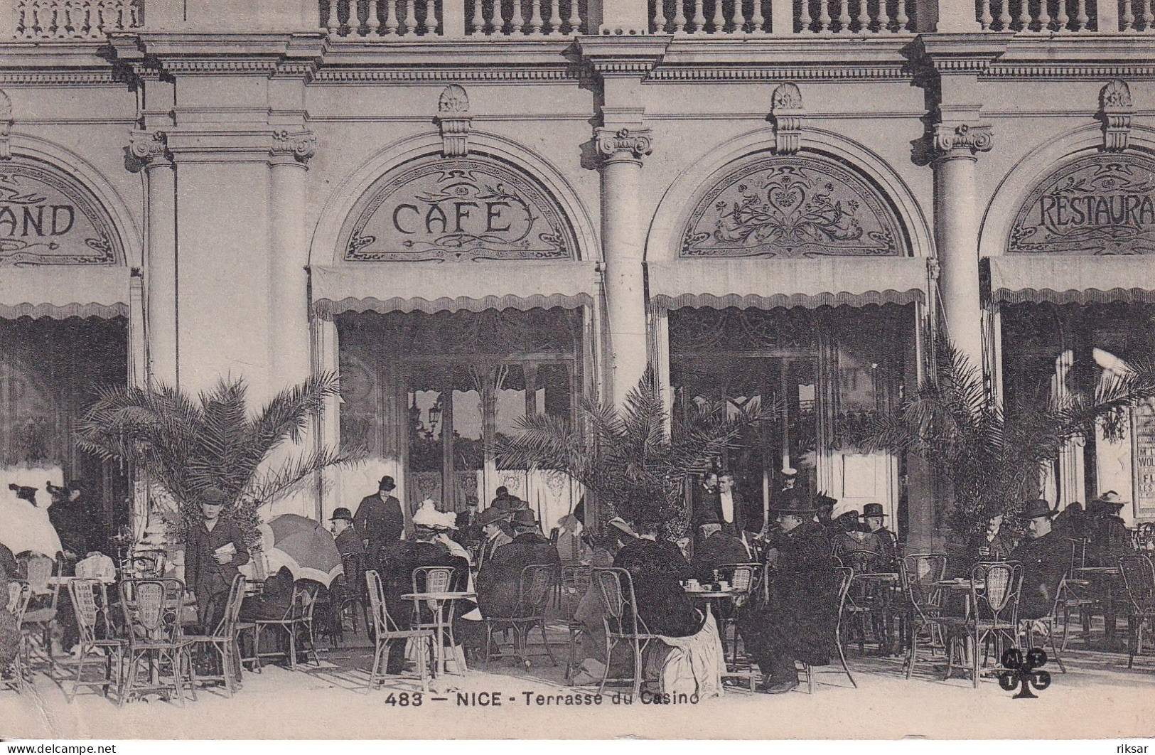 NICE(CASINO) - Cafés, Hoteles, Restaurantes