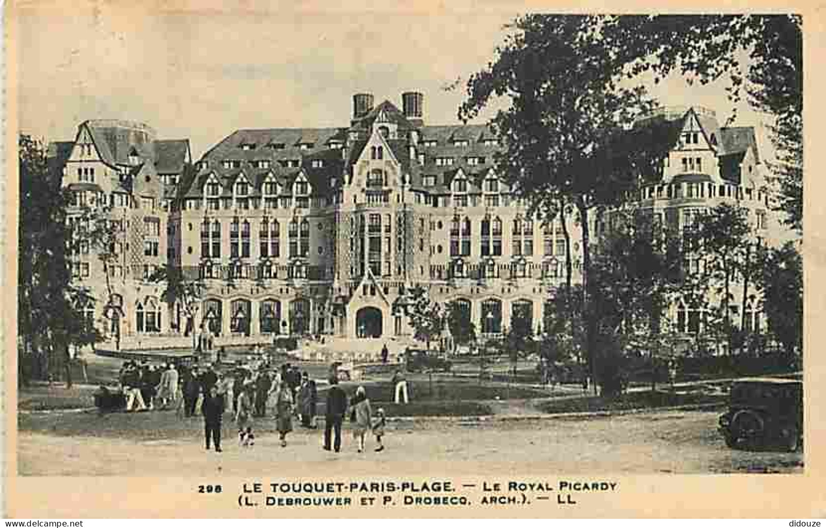 62 - Le Touquet - Le Royal Picardy - Animé - Ecrite En 1931 - CPA - Voir Scans Recto-Verso - Le Touquet