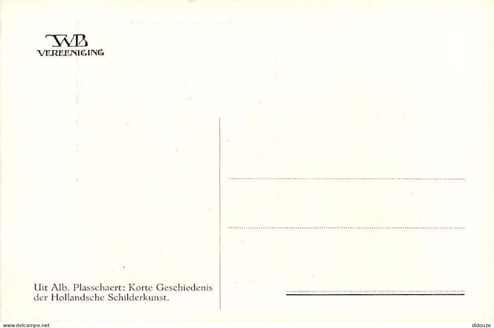 Art - Peinture - Willem Witsen - Stadsgezicht - CPM - Carte Neuve - Voir Scans Recto-Verso - Malerei & Gemälde