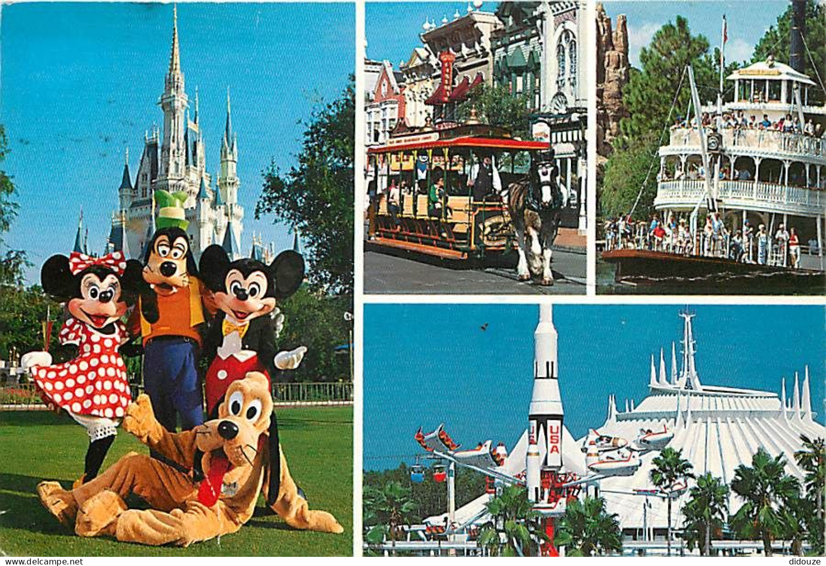 Parc D'Attractions - Walt Disney World - Multivues - CPM - Voir Scans Recto-Verso - Disneyworld