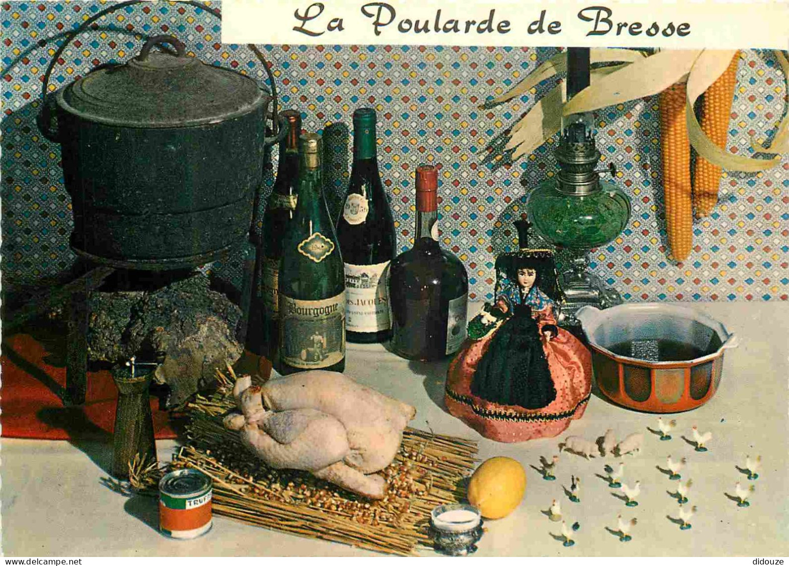 Recettes De Cuisine - Poularde De Bresse - Gastronomie - Carte Dentelée - CPM - Voir Scans Recto-Verso - Recepten (kook)