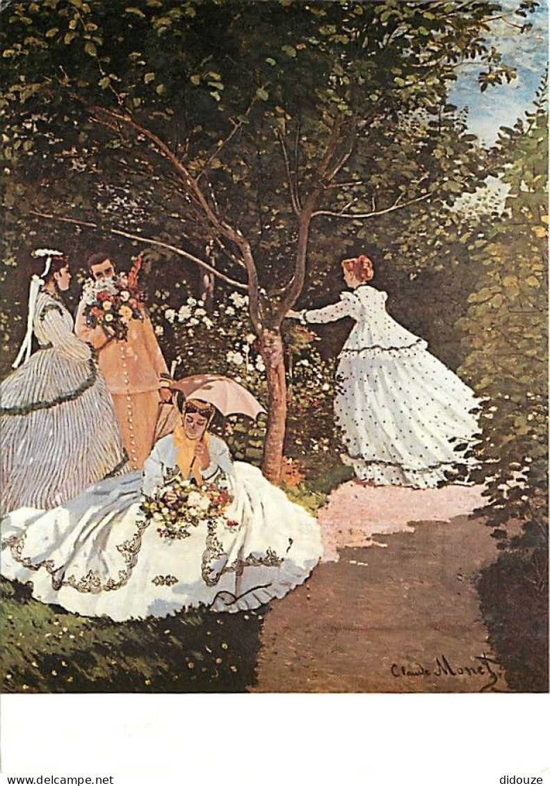 Art - Peinture - Claude Monet - Femmes Au Jardin, 1867 - Carte Neuve - CPM - Voir Scans Recto-Verso - Malerei & Gemälde