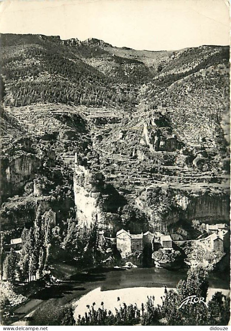 48 - Castelbouc - Vue Générale Aérienne - Mention Photographie Véritable - Gorges Du Tarn - Carte Dentelée - CPSM Grand  - Altri & Non Classificati