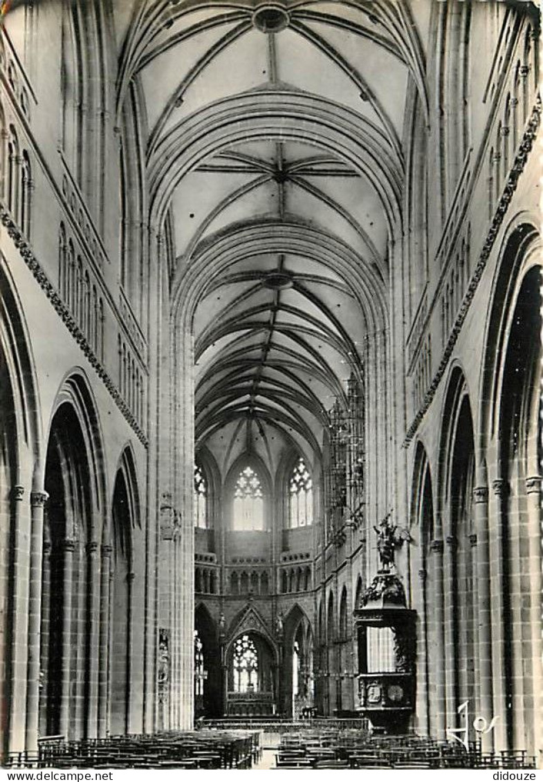 29 - Quimper - Cathédrale Saint-Corentin - La Nef Centrale - Mention Photographie Véritable - CPSM Grand Format - Carte  - Quimper