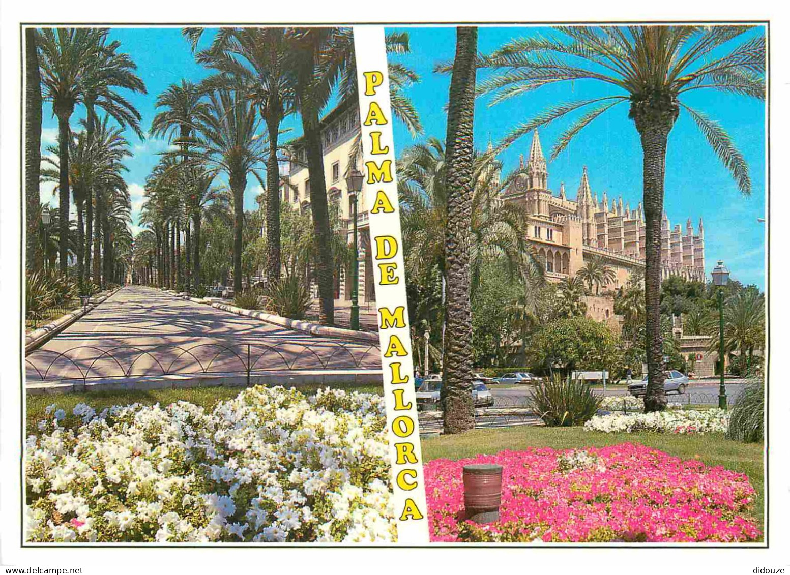 Espagne - Espana - Islas Baleares - Palma De Mallorca - Multivues - Fleurs - CPM - Voir Scans Recto-Verso - Palma De Mallorca