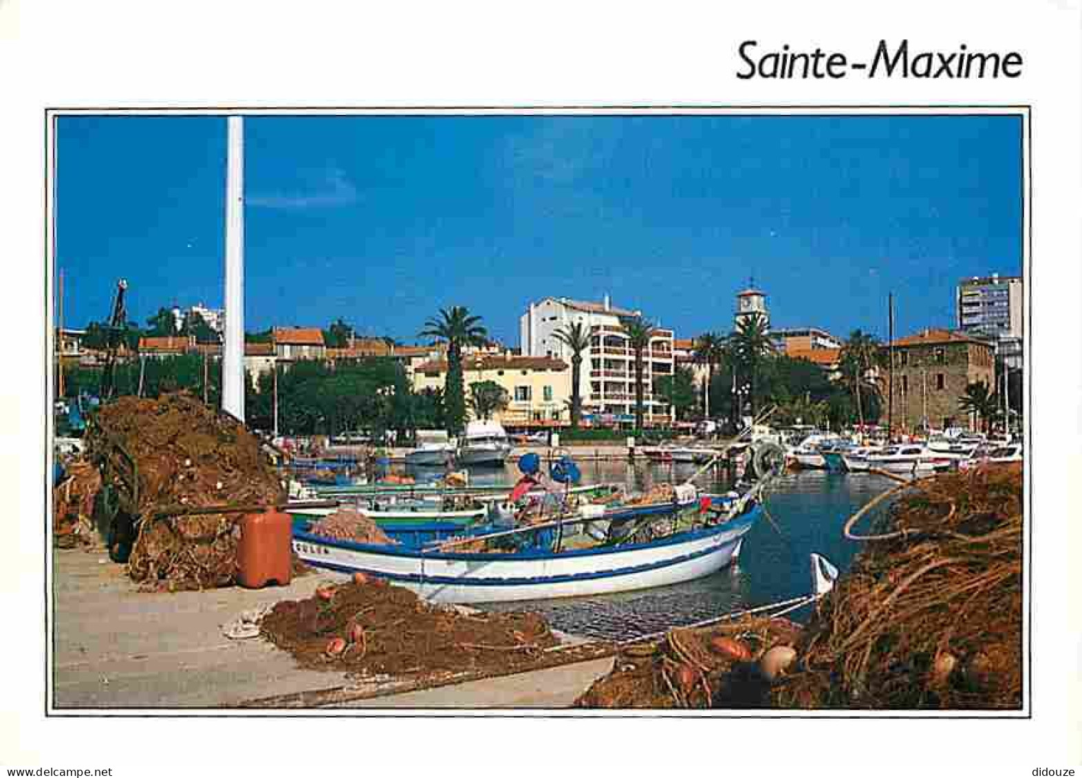 83 - Sainte Maxime - Un Aspect Du Port - Bateaux - CPM - Voir Scans Recto-Verso - Sainte-Maxime
