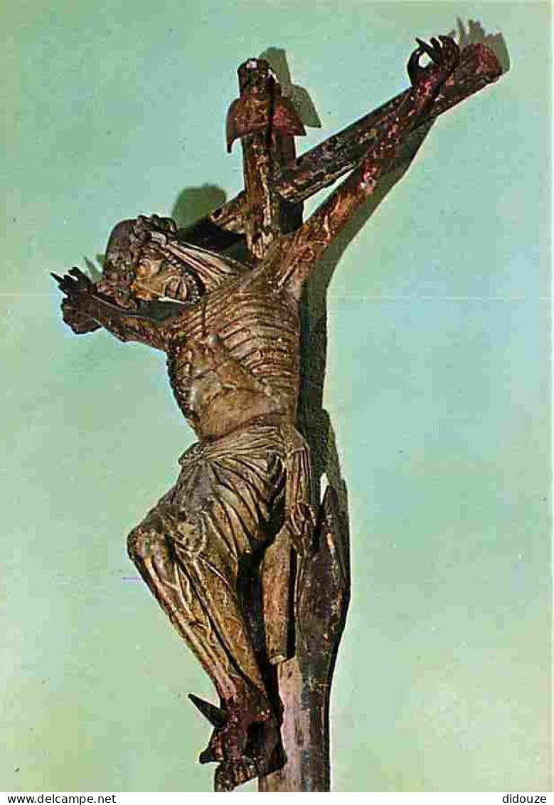 Art - Art Religieux - Perpignan - Célèbre Dévot Christ - Remarquable Sculpture Sur Bois - CPM - Voir Scans Recto-Verso - Tableaux, Vitraux Et Statues