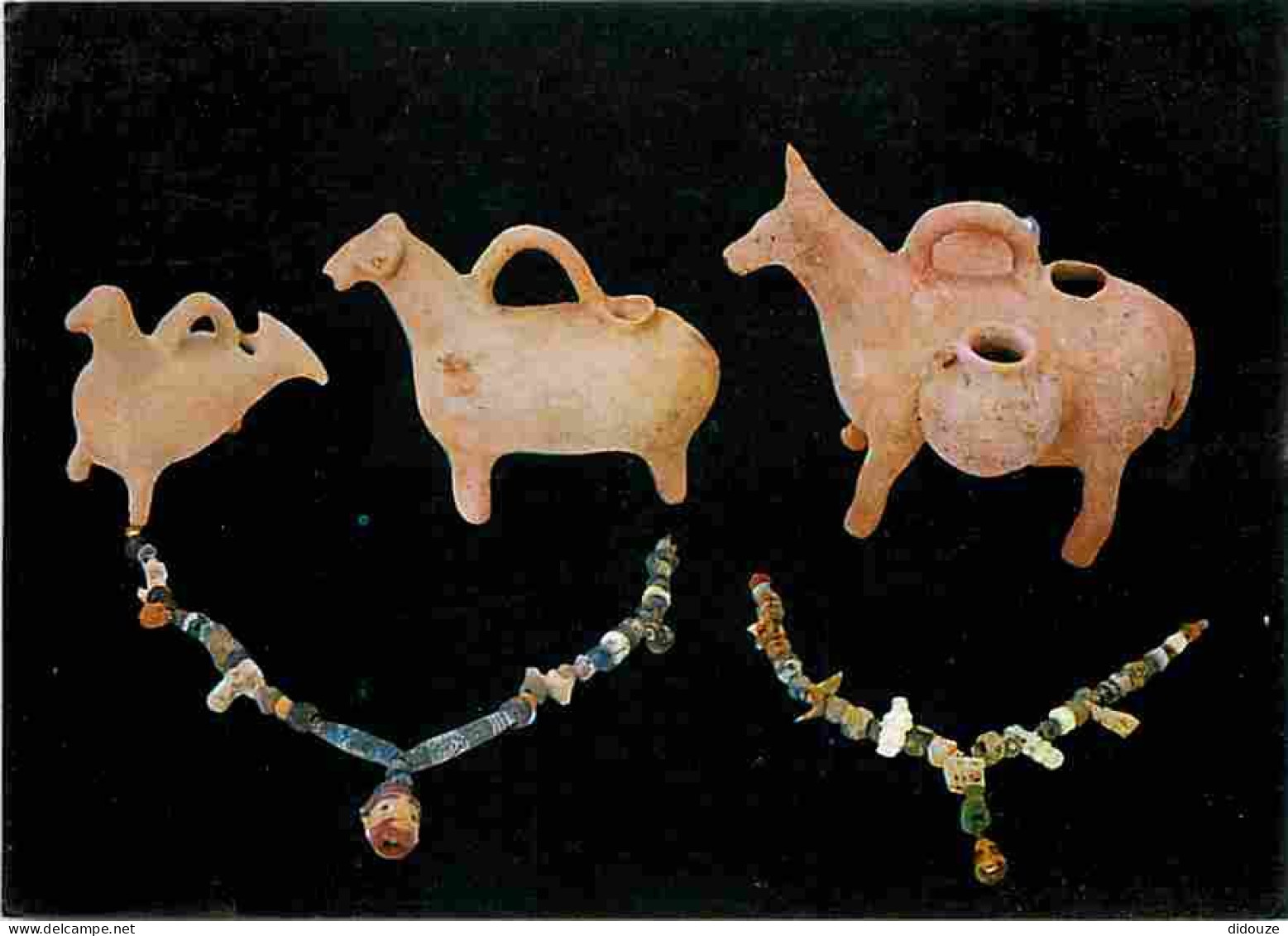 Art - Antiquités - Ibiza - Terracotas Y Collares Cartagineses - CPM - Voir Scans Recto-Verso - Antigüedad