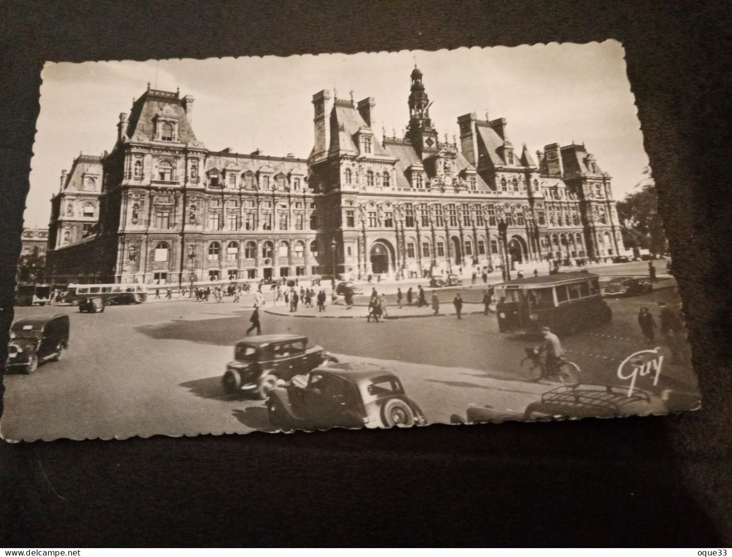 CPA Animée - Paris Et Ses Merveilles. Hôtel De Ville. - Andere Monumenten, Gebouwen