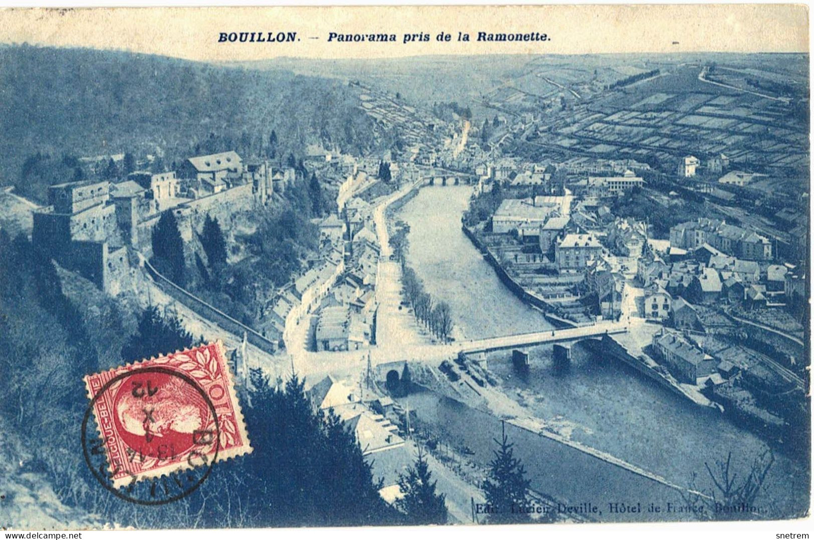 Bouillon - Panorama Pris De La Ramonette - Bouillon