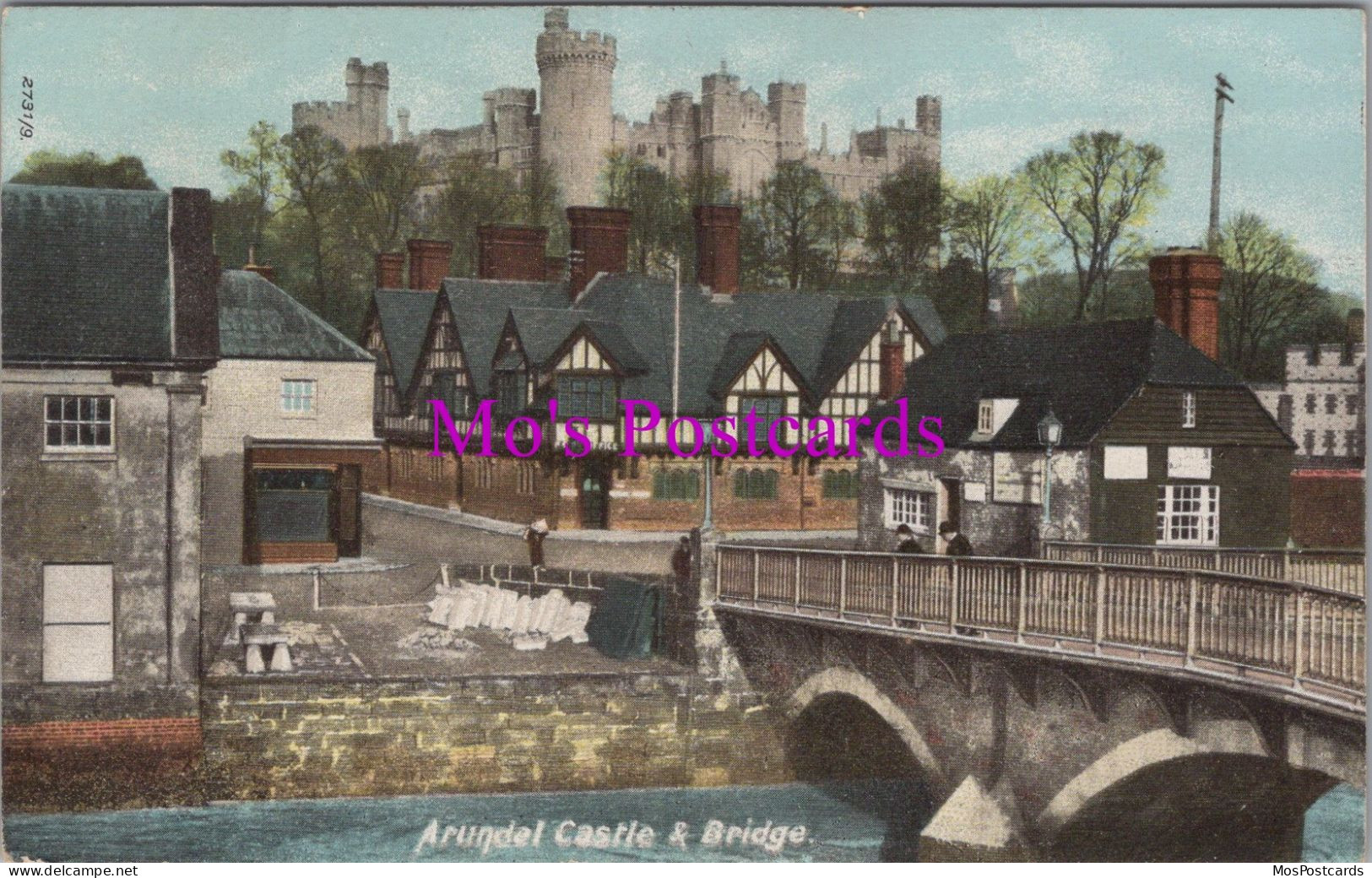 Sussex Postcard - Arundel Castle And Bridge   DZ186 - Arundel