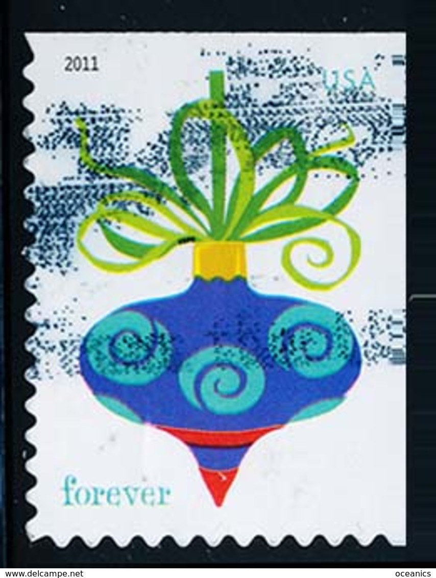 Etats-Unis / United States (Scott No.4576 - Ornements De Noël / Christmas Ornaments) (o) P2 - Used Stamps