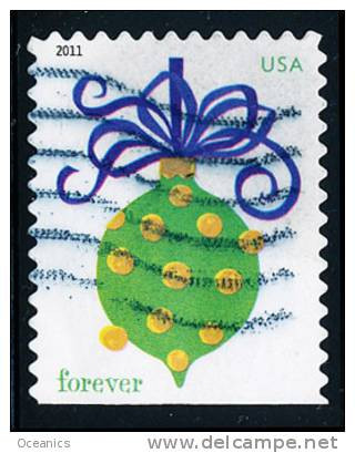 Etats-Unis / United States (Scott No.4574 - Ornements De Noël / Christmas Ornenents) (o) P3 - Oblitérés