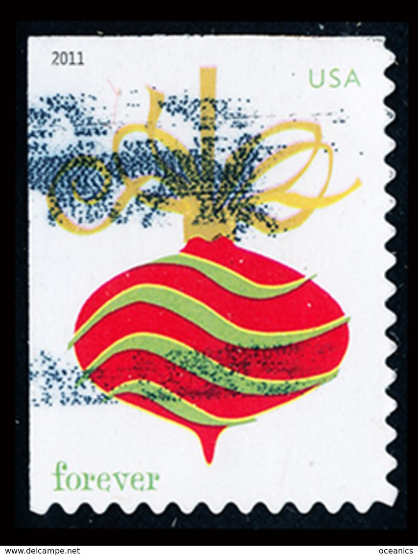 Etats-Unis / United States (Scott No.4571 - Ornements De Noël / Christmas Ornenents) (o) P2 - Usati