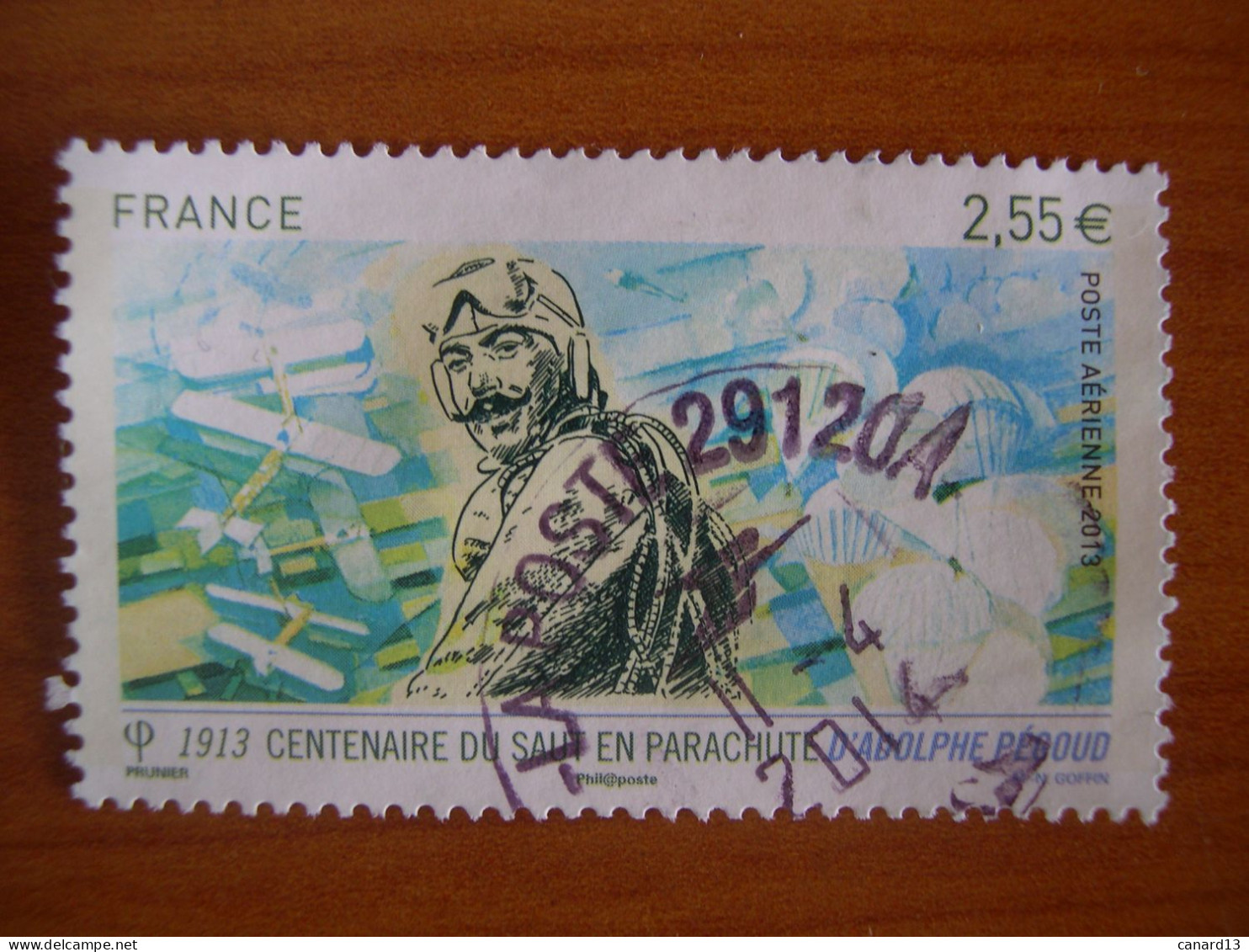 France Obl   N°PA 76  Cachet Rond Noir - 1960-.... Afgestempeld