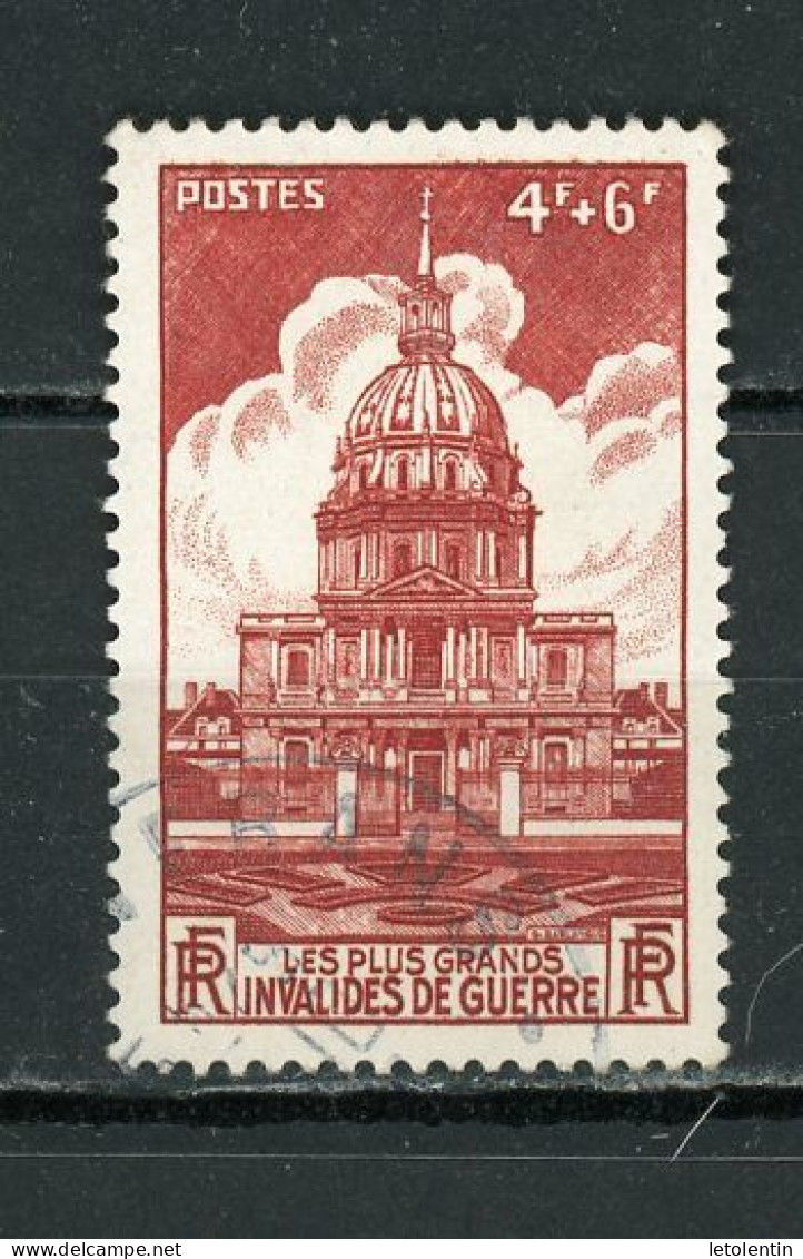 FRANCE - LES INVALIDES - N° Yvert 751 Obli. - Used Stamps