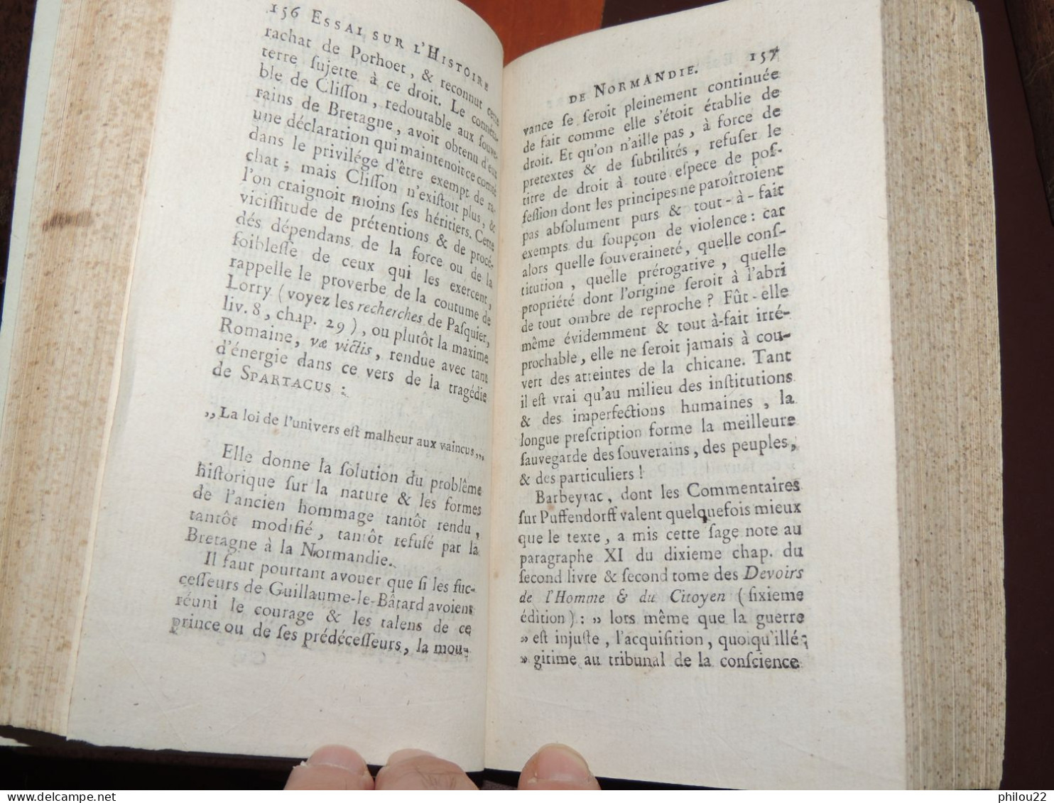 [Toustain-Richebourg] histoire de Neustrie ou de Normandie... 2/2 vol.  1789