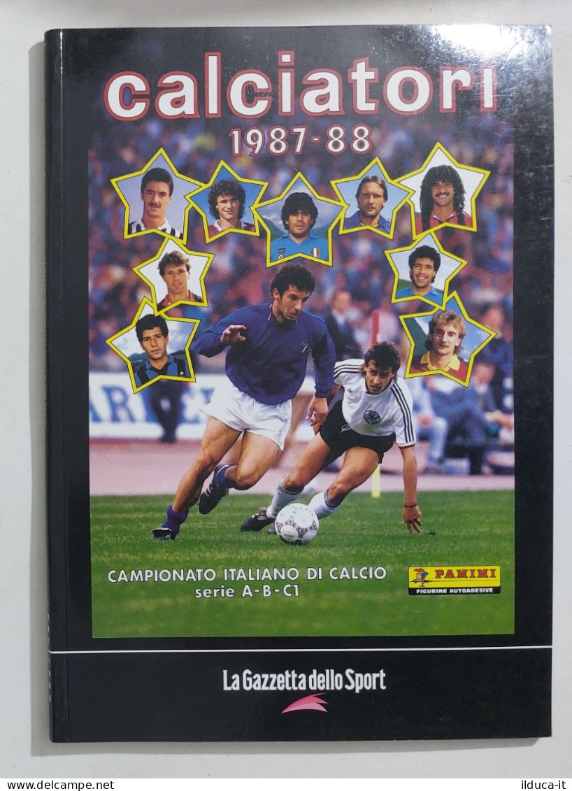 69765 Album Figurine Calciatori Panini - 1987/88 Ristampa Gazzetta - Edition Italienne