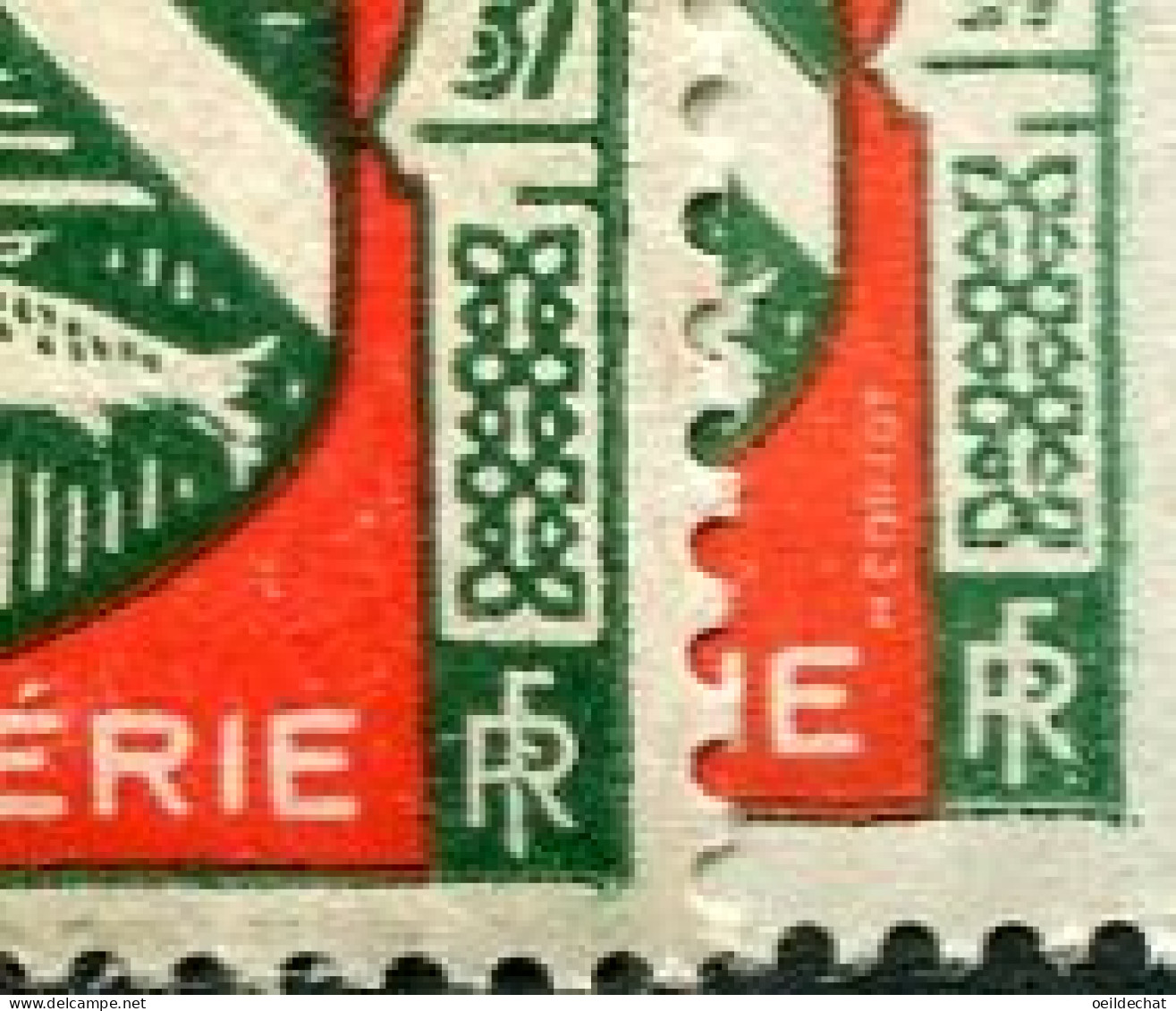 26455 Algérie N°254** 10c. Armoiries De Constantine (sans Signature) + Normal 1947  TB/TTB - Unused Stamps