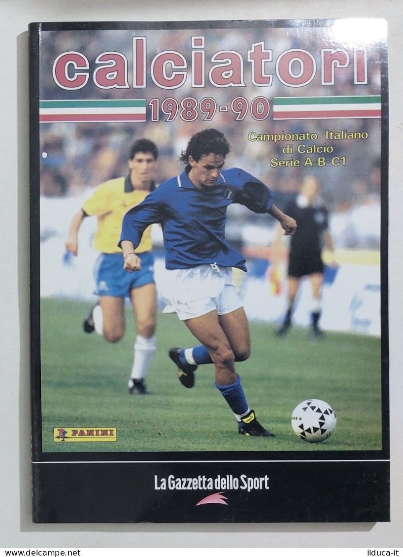 69768 Album Figurine Calciatori Panini - 1989/90 Ristampa Gazzetta - Italian Edition
