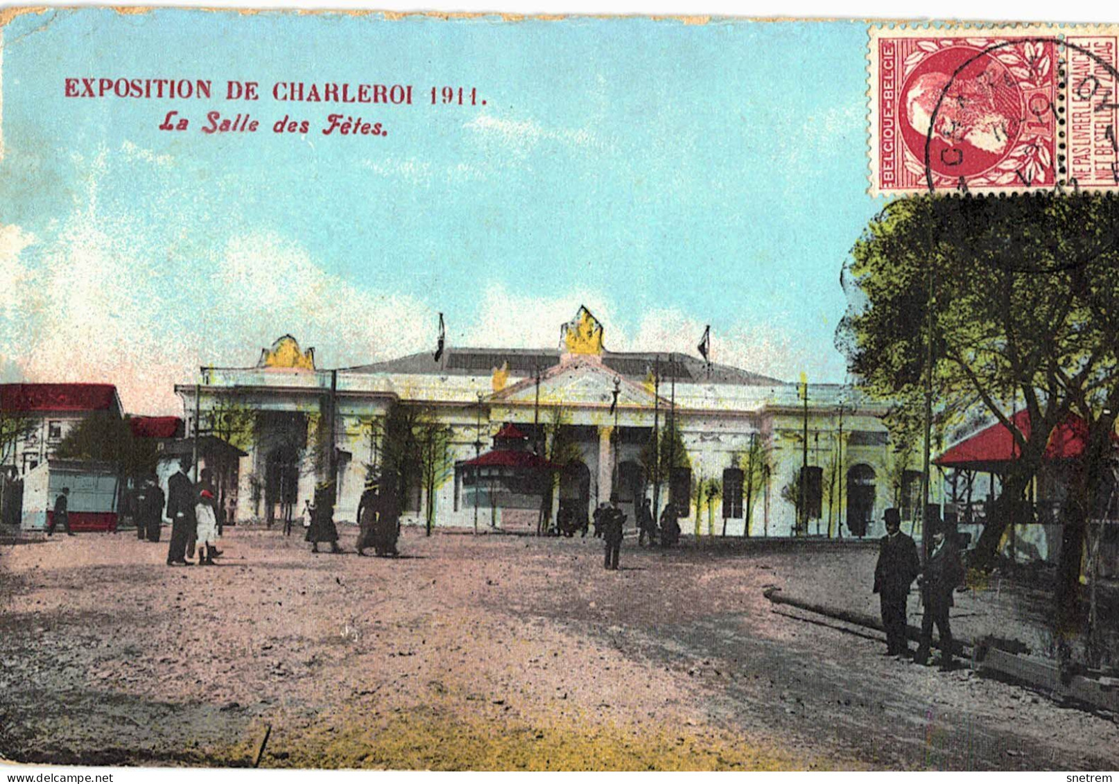 Charleroi - Expo 1911 - La Salle Des Fêtes - Charleroi
