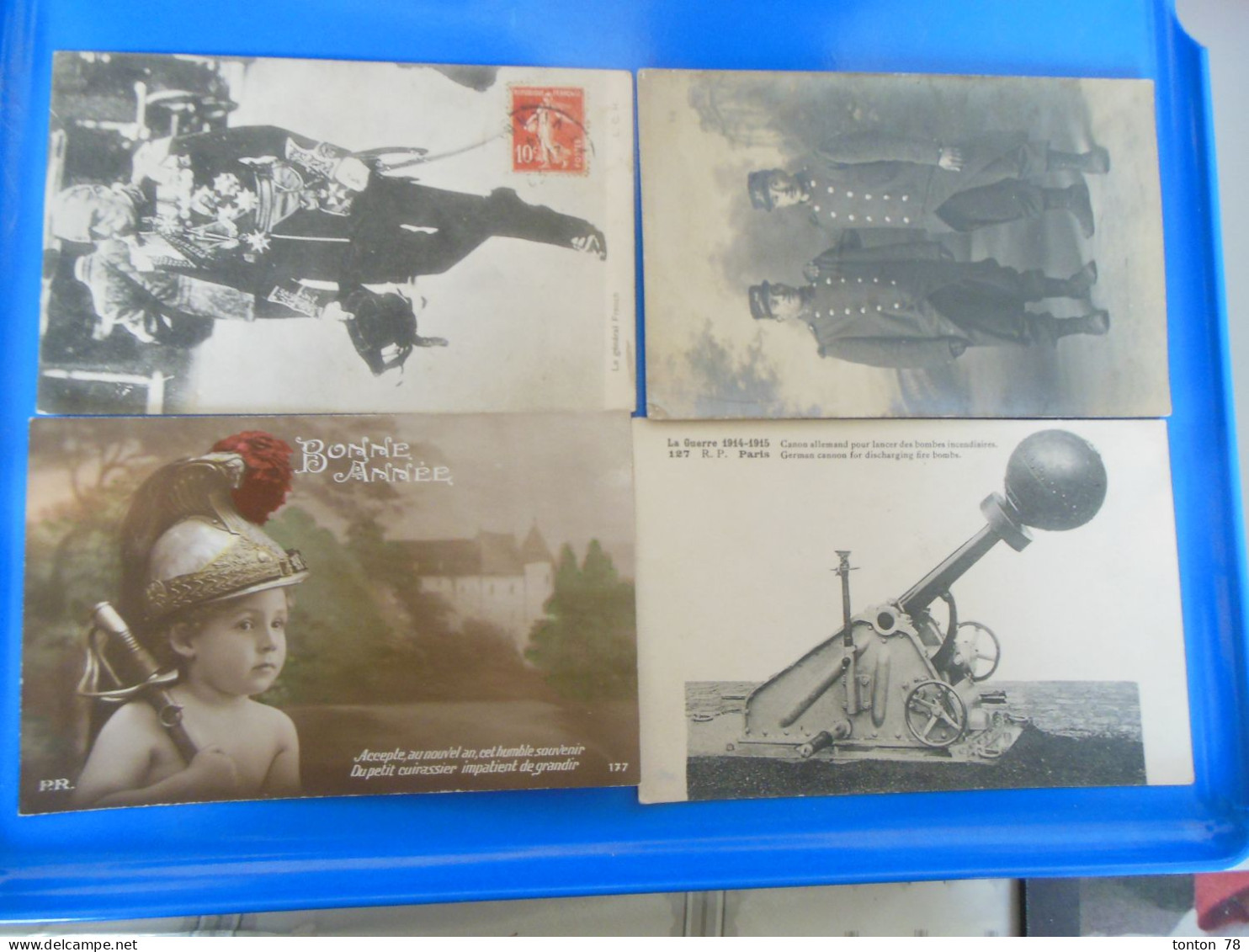 TRES BEAU LOT DE 40 CPA MILITERIA AVEC TRES BELLES ANIMATIONS,  ANIMATIONS DIVERSES, VOIR LES PHOTOS - 5 - 99 Cartes