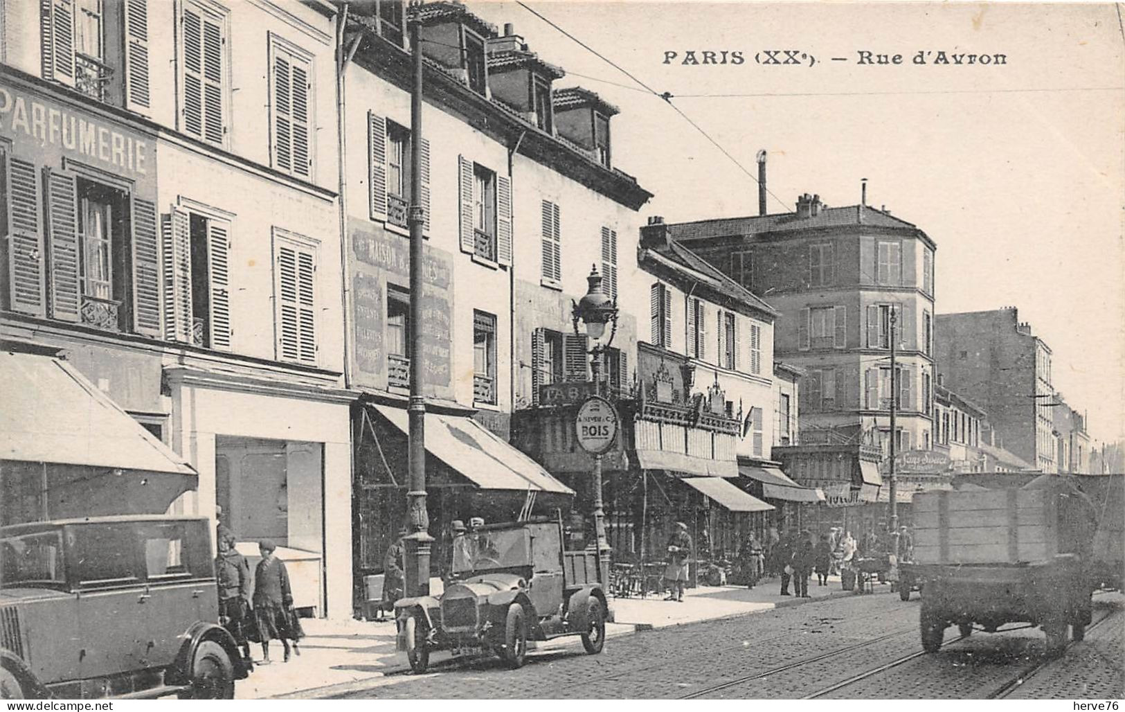 PARIS - 20ème Arrond - Rue D'Avron - Automobile - Paris (20)
