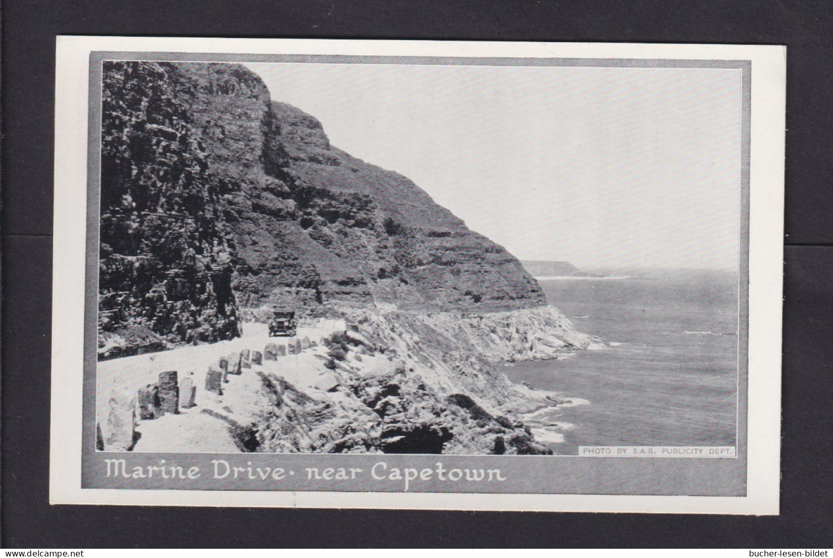 1 P. Bild-Ganzsache "Auto Iauf Marine Drive Near Capetown" - Ungebraucht - Autos