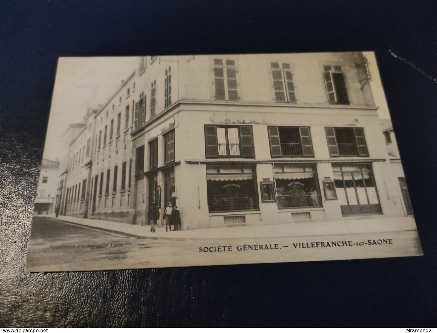 CPA Villefranche Sur Saône La Société Générale Banque - Villefranche-sur-Saone