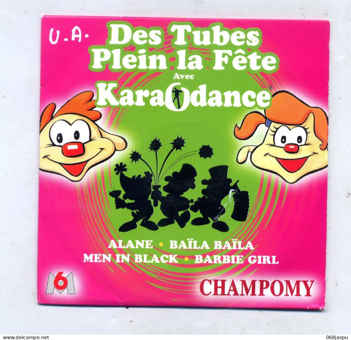 Cd Publicitaire Champomy  Tubes Karaodance - Andere & Zonder Classificatie