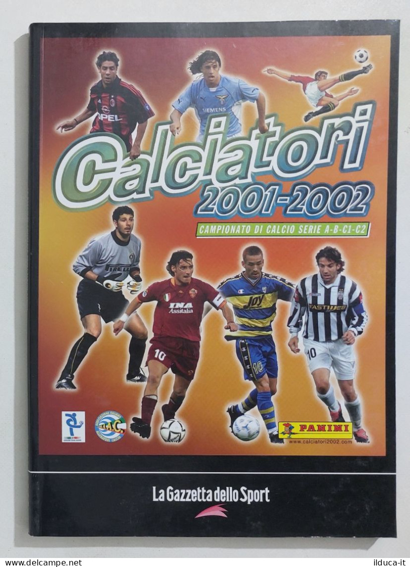 69784 Album Figurine Calciatori Panini - 2001/2002 Ristampa Gazzetta - Edizione Italiana