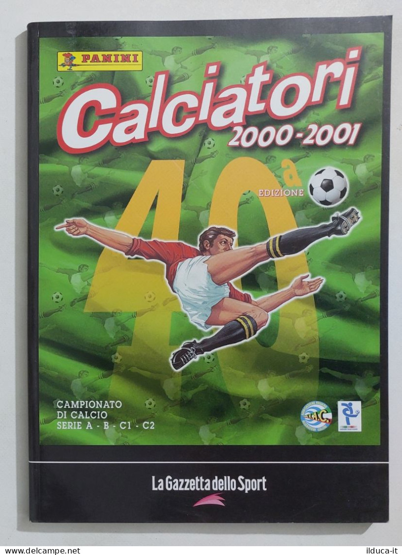 69785 Album Figurine Calciatori Panini - 2000/2001 Ristampa Gazzetta - Edition Italienne