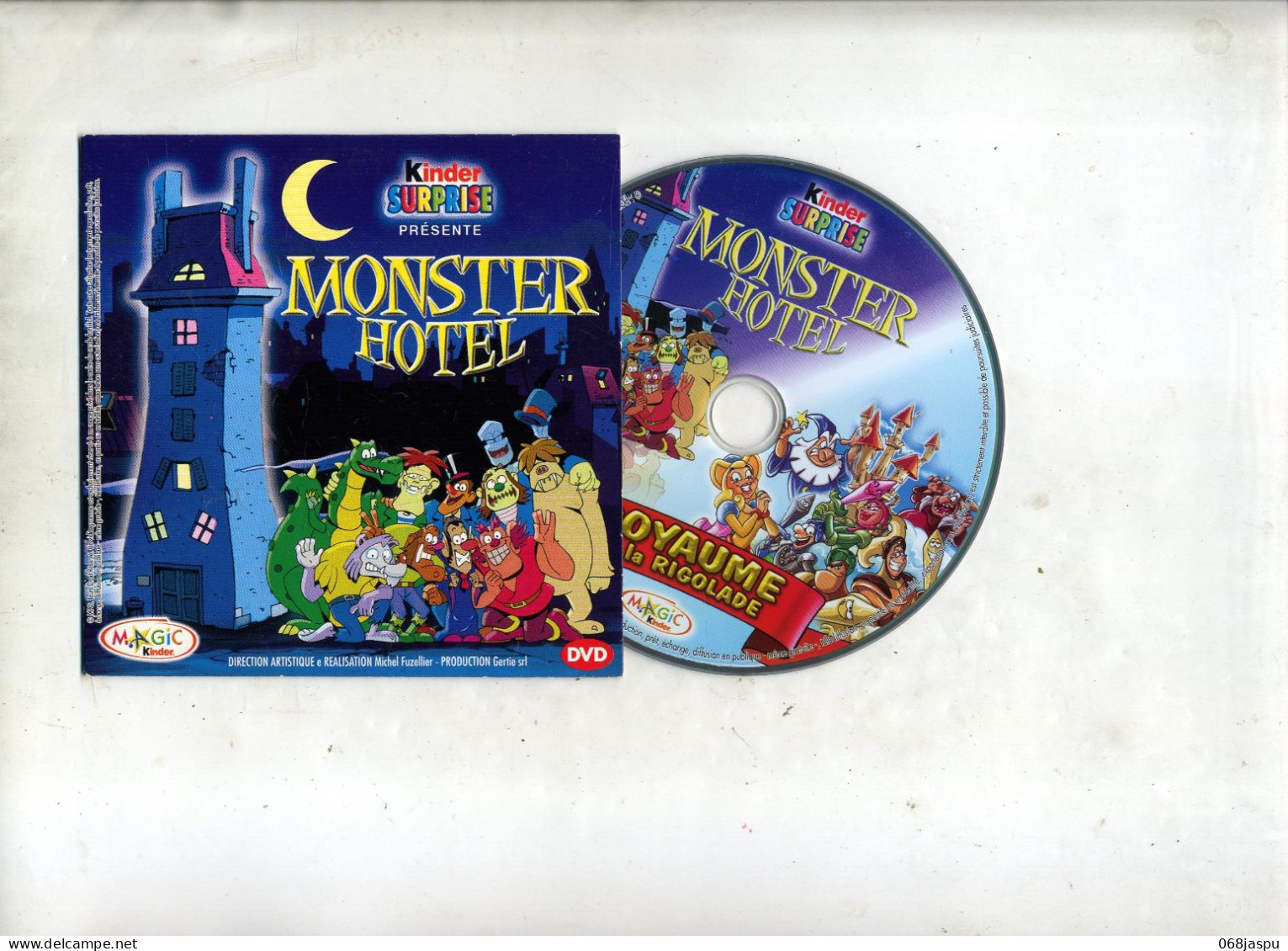 Dvd Publicitaire Kinder Surprise Monster Hotel - Altri & Non Classificati